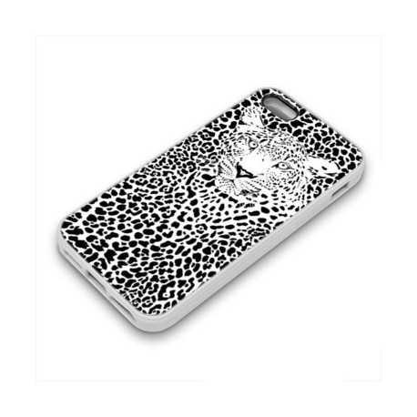 Coque LEOPARD BLACK pour iPhone 5 et 5S