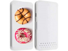 Etui Cuir M DONUTS 2 pour WIKO DARFULL, GOA, OZZY, SUNSET