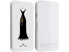 Etui Cuir M ROBE NOIRE pour WIKO DARFULL, GOA, OZZY, SUNSET