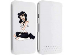 Etui Cuir L PIN UP 2 pour WIKO Darkmoon, Birdy, Gateaway, Highway, Pure, Star, Signs, Iggy, Jimmy, Rainbow ...