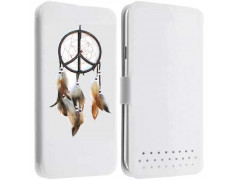 Etui Cuir L DREAMCATCHER pour WIKO Darkmoon, Birdy, Gateaway, Highway, Pure, Star, Signs, Iggy, Jimmy, Rainbow ...