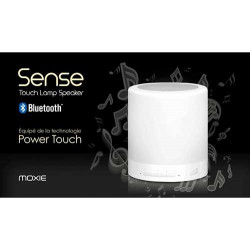 Enceinte Bluetooth lampe Lumineuse 3W Moxie Sense Small