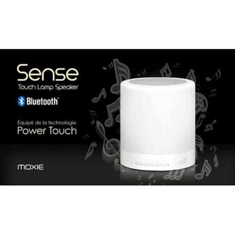 Enceinte Bluetooth lampe Lumineuse 3W Moxie Sense Small