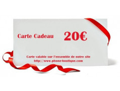 Carte cadeau 10 Euros