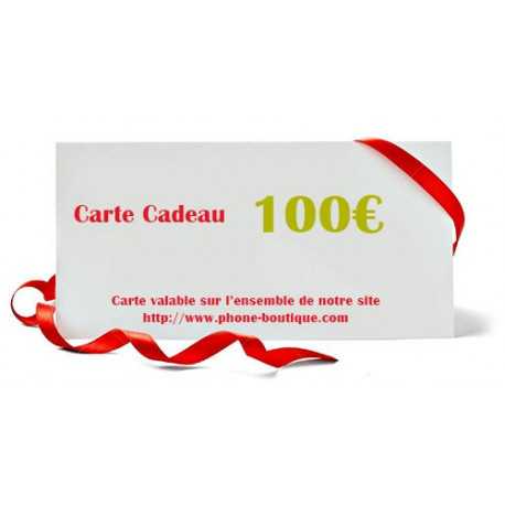 Carte cadeau 100 Euros