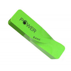 Batterie BOOST verte 2600mAh pour telephones et MP3