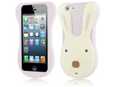 Coque BIG LAPIN mauve pour iPhone 5, 5S et 5C