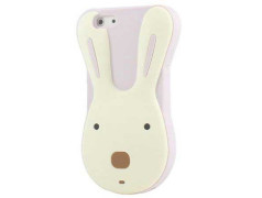 Coque BIG LAPIN mauve pour iPhone 5, 5S et 5C