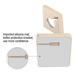 Support aluminium pour IWATCH 38 et 42 mm