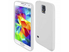 Coque effet METAL blanche pour Samsung Galaxy S5