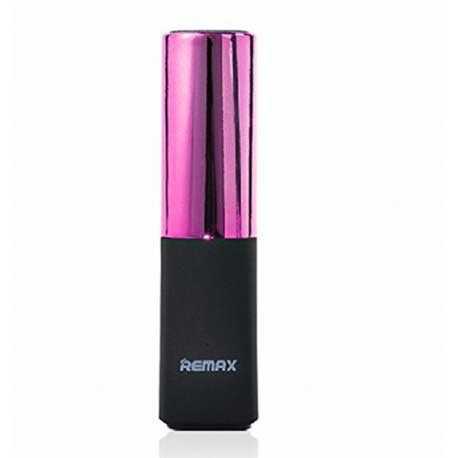 POWER BANK ROUGE A LEVRE LIPMAX 2400mAh rose