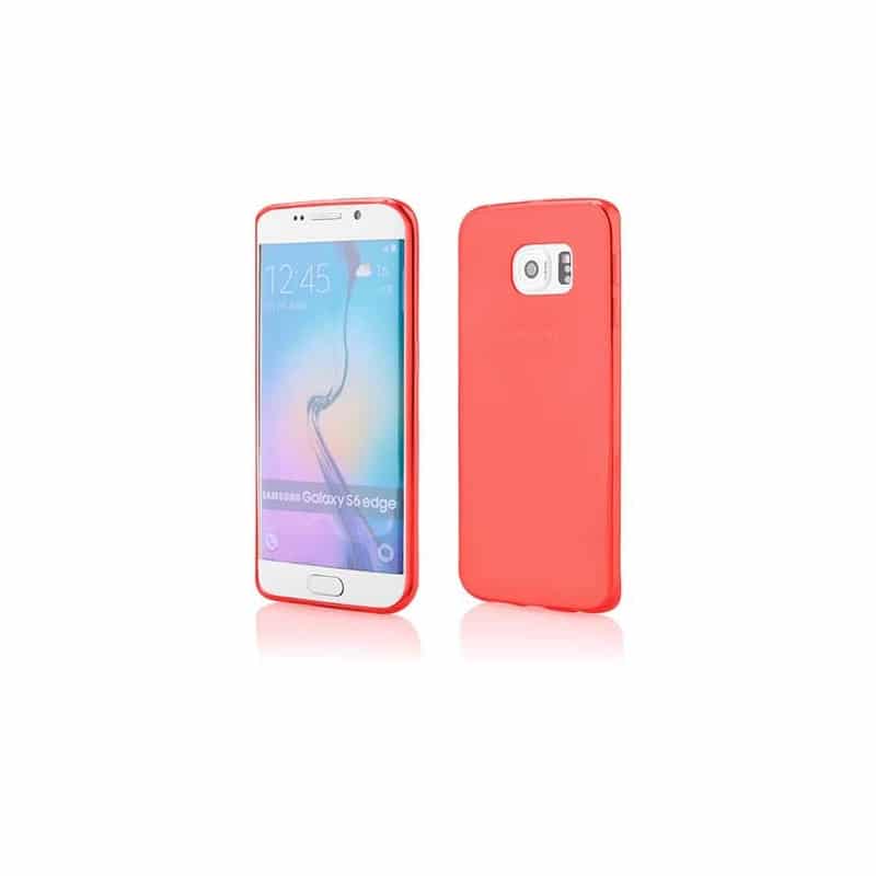 coque samsung a70 silicone rouge