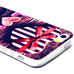 Coque SIMPLE DESIGN noire pour iPhone 5