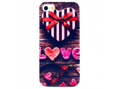 Coque SIMPLE DESIGN noire pour iPhone 5