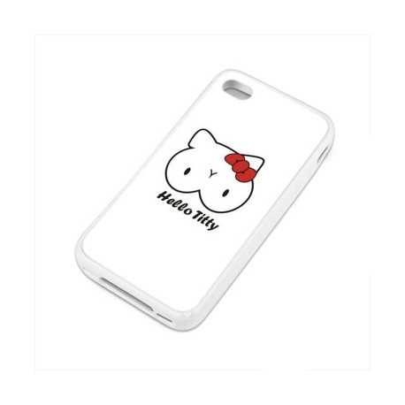 Coque HELLO TITTY pour iPhone 4 et 4S