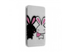 Etui portefeuille cuir LAPIN 2 Samsung Galaxy S2, S6, S6 Edge, S6 Edge + et Alpha