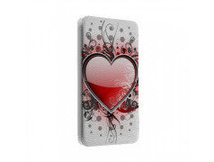 Etui portefeuille cuir COEUR 5 Samsung Galaxy S2, S6, S6 Edge, S6 Edge + et Alpha