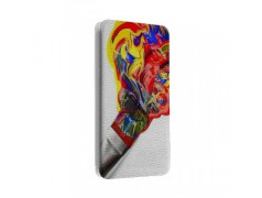 Etui portefeuille cuir PEINTURE Samsung Galaxy S2, S6, S6 Edge, S6 Edge + et Alpha