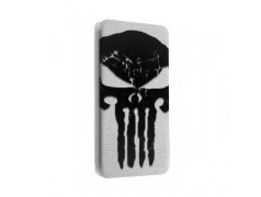 Etui portefeuille cuir BLACK SKULL Samsung Galaxy S2, S6, S6 Edge, S6 Edge + et Alpha