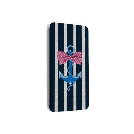 Etui portefeuille cuir ANCRE Samsung Galaxy S2, S6, S6 Edge, S6 Edge + et Alpha