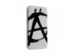 Etui portefeuille cuir ANARCHY Samsung Galaxy S2, S6, S6 Edge, S6 Edge + et Alpha