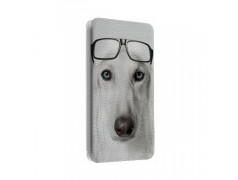 Etui portefeuille cuir GLASS DOG Samsung Galaxy S2, S6, S6 Edge, S6 Edge + et Alpha