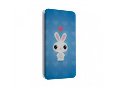 Etui portefeuille cuir LOVE RABBIT Samsung Galaxy S2, S6, S6 Edge, S6 Edge + et Alpha