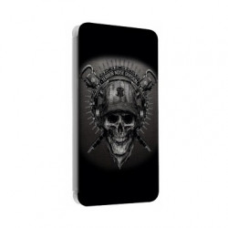 Etui portefeuille cuir ARMY SKULL Samsung Galaxy S2, S6, S6 Edge, S6 Edge + et Alpha