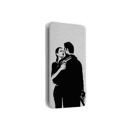 Etui portefeuille cuir JAMES BOND Samsung Galaxy S2, S6, S6 Edge, S6 Edge + et Alpha