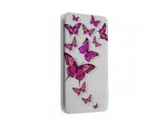 Etui portefeuille cuir VOL PAPILLONS Samsung Galaxy S2, S6, S6 Edge, S6 Edge + et Alpha