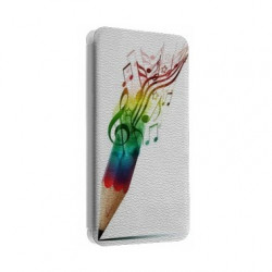 Etui portefeuille cuir PEN Samsung Galaxy S3, A3, A5, A7, J1, J5, Grand etc ...