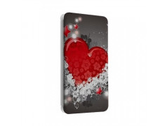 Etui portefeuille cuir COEUR 7 Samsung Galaxy S3, A3, A5, A7, J1, J5, Grand etc ...