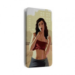 Etui portefeuille cuir GTA Samsung Galaxy S3, A3, A5, A7, J1, J5, Grand etc ...