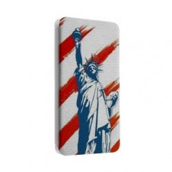 Etui portefeuille cuir LIBERTY Samsung Galaxy S3, A3, A5, A7, J1, J5, Grand etc ...