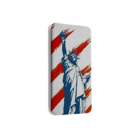 Etui portefeuille cuir LIBERTY Samsung Galaxy S3, A3, A5, A7, J1, J5, Grand etc ...