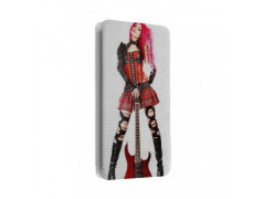 Etui portefeuille cuir GUITAR Samsung Galaxy S3, A3, A5, A7, J1, J5, Grand etc ...