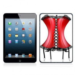 Coque CORSET ROUGE pour iPad mini