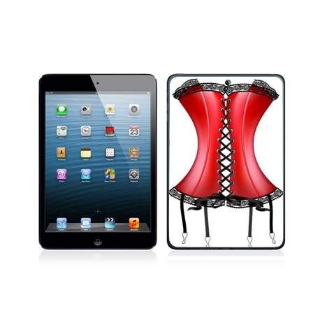 Coque CORSET ROUGE pour iPad mini