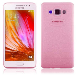 Coque souple SHINE rose pour Samsung Galaxy A3