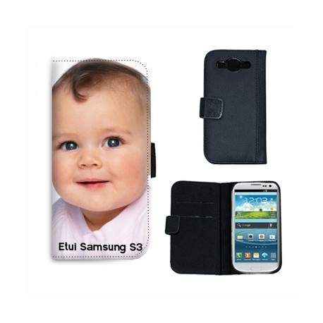 Etuis Cuir PERSONNALISES pour SAMSUNG GALAXY S3