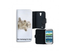 Etuis Cuir PERSONNALISES pour SAMSUNG GALAXY S4 Mini