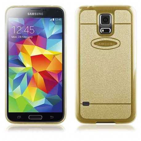 Coque souple SHINE or pour Samsung Galaxy S5