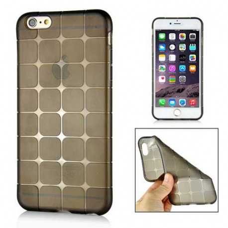 Coque souple CUBE noire pour iPhone 6 ( 4.7 ) Coque souple CUBE noire pour iPhone 6 ( 4.7 )