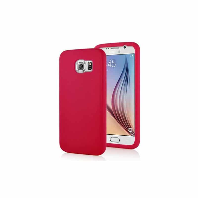 coque samsung s6 silicone rouge coque samsung s6 silicone rouge