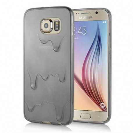 Coque souple CREAM noire pour Samsung Galaxy S6