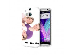 Coques transparentes personnalisées pour HTC M8