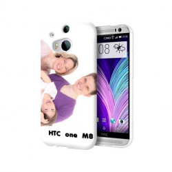 Coques transparentes personnalisées pour HTC M8