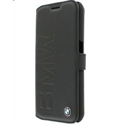 Etui cuir de la marque BMW noir pour SAMSUNG GALAXY S6