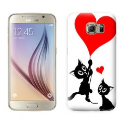 Coque cat lovers pour Samsung Galaxy S7