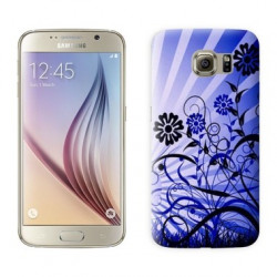 Coque coucher soleil bleu pour Samsung Galaxy S7